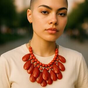 Costume Jewelry from Local Estate Sale – Necklace and Matching Earrings only $12